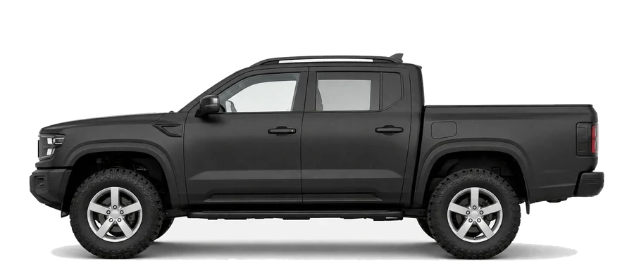 Pickup mit Alufelgen