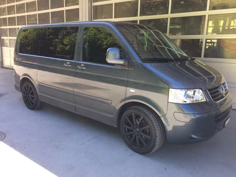 VW Multivan nach dem Felgenumbau