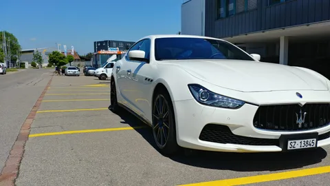 Maserati Ghibli nach dem Felgenumbau
