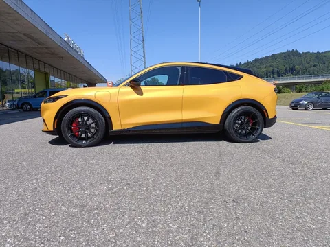Ford Mustang Mach-E nach dem Felgenumbau