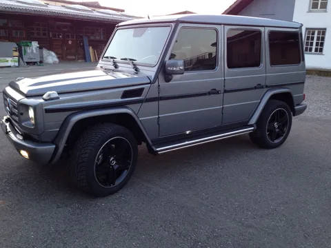 Mercedes G-Klasse nach dem Felgenumbau
