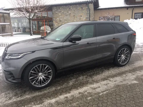 Range Rover Velar nach dem Felgenumbau