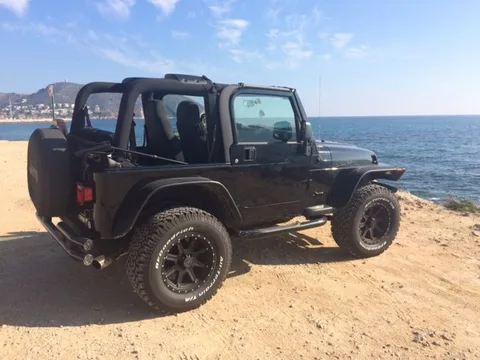Jeep Wrangler nach dem Felgenumbau
